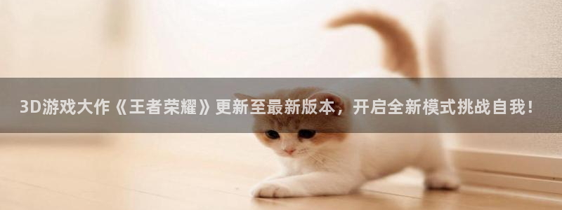 辉达娱乐平台登录：3D游戏大作《王者荣耀》更新至最新版本，开