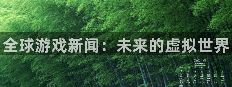 辉达娱乐什么意思：全球游戏新闻：未来的虚拟世界